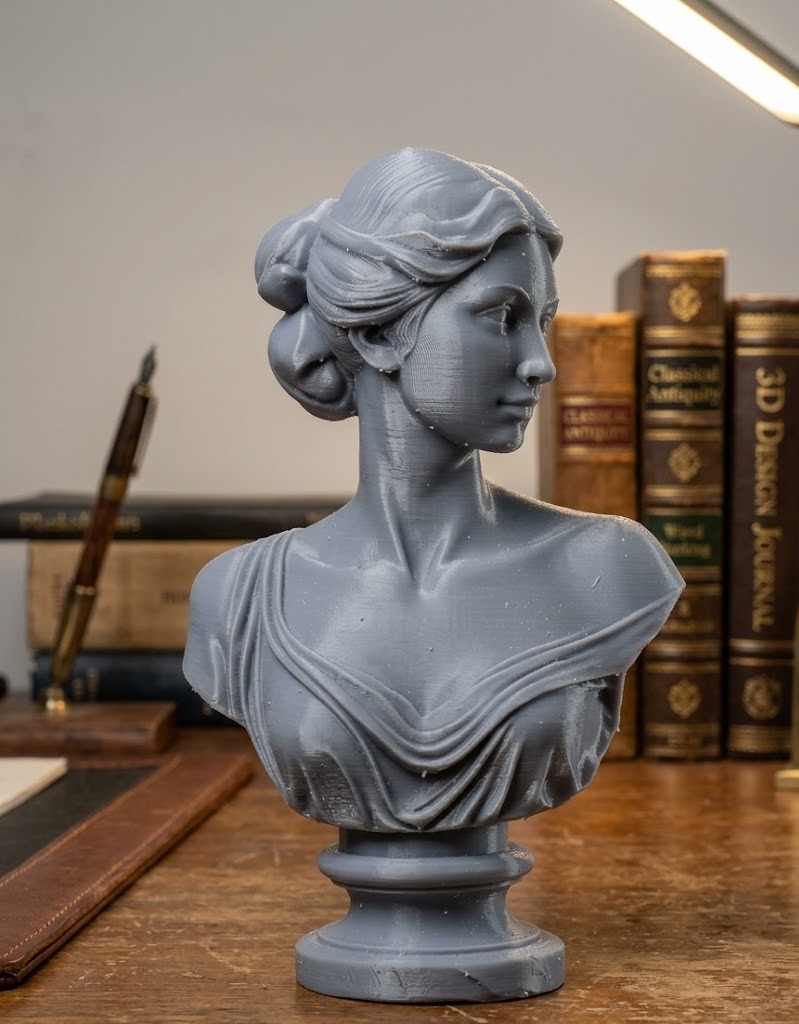 beautiful woman bust