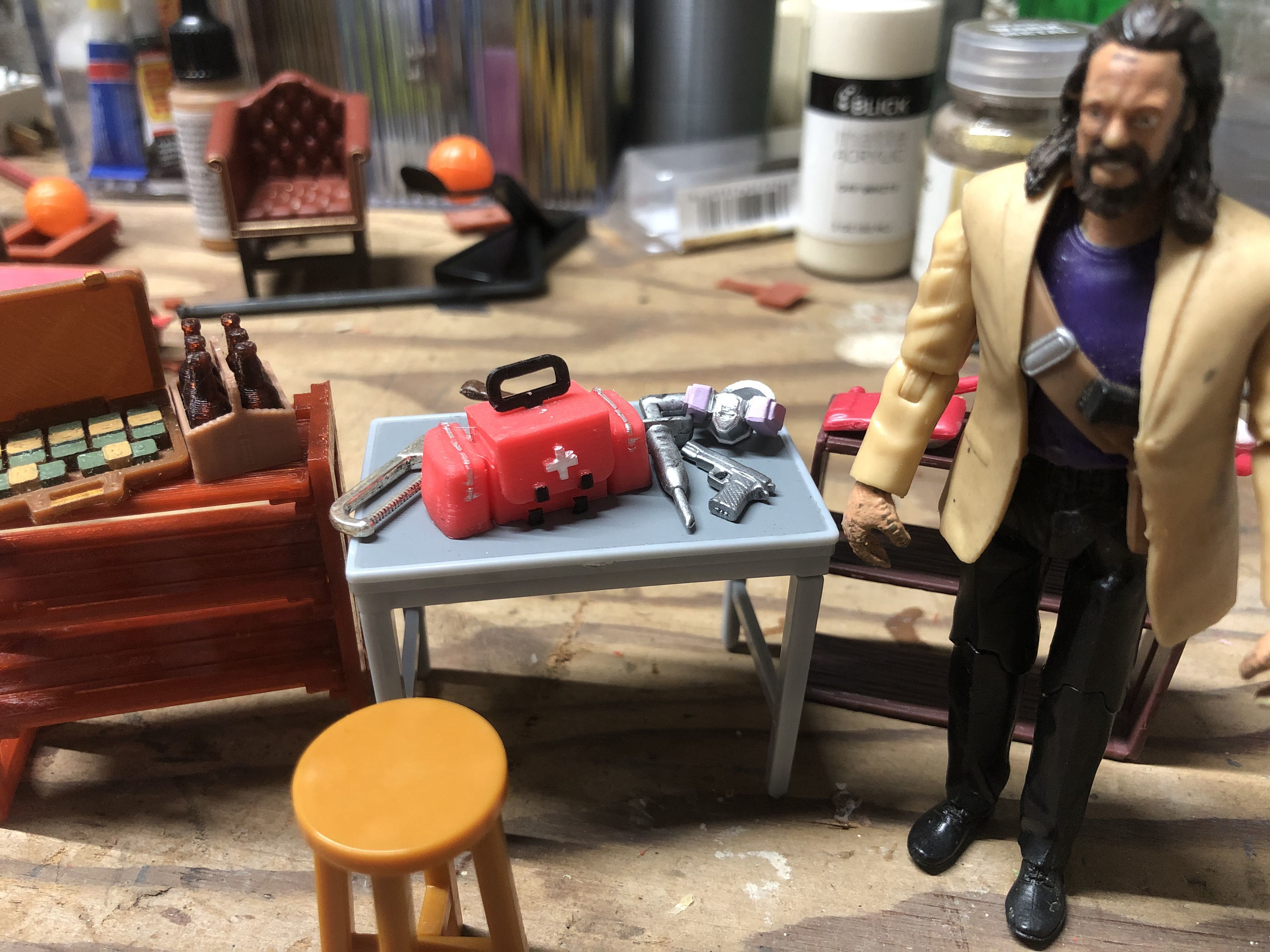 Medic / First Aid Bag (1:18 scale)