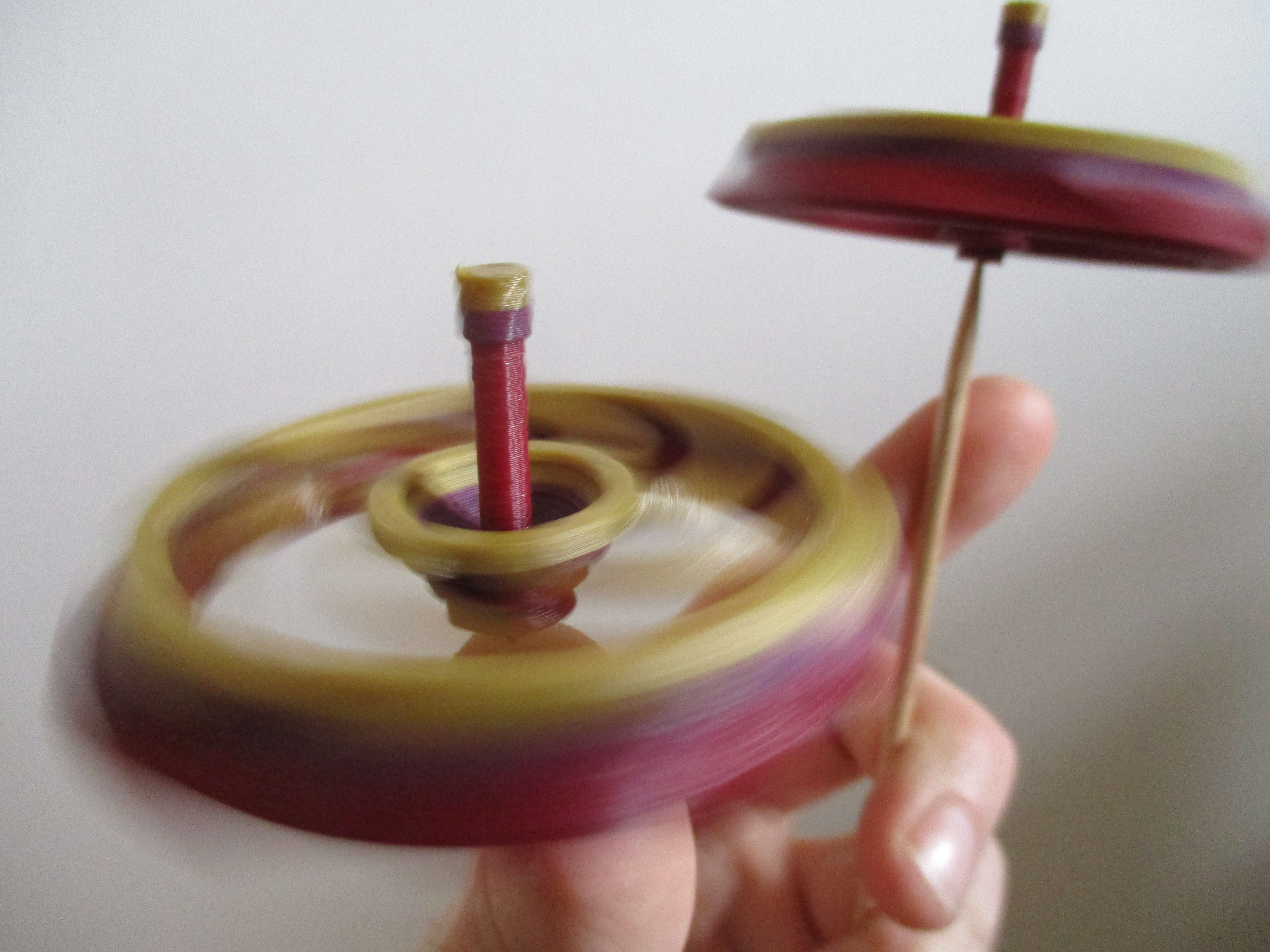 Spinning Finger Top & Reversed Top