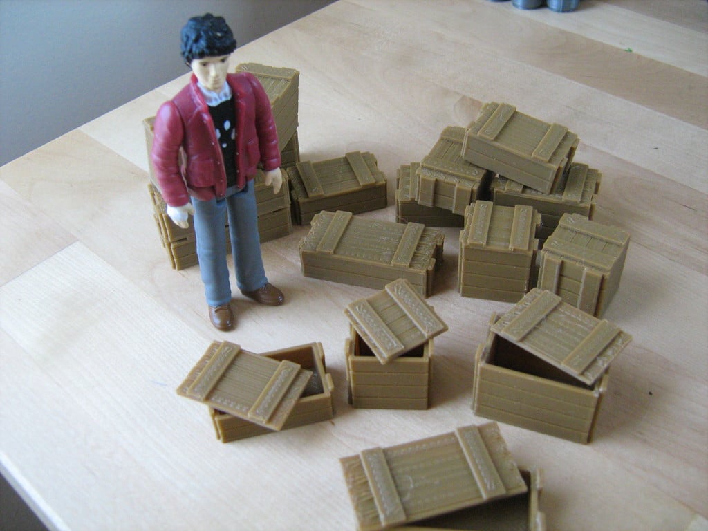 Parametric Crate (1:18 scale)