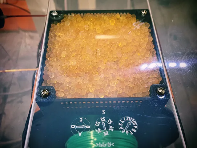 Silica box 90x90 for Ikea Samla 22l