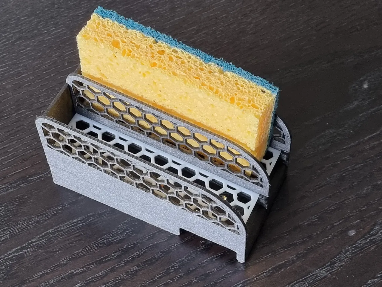 dishwand sponge holder 3D Print Model in Kitchen and Dining 3DExport