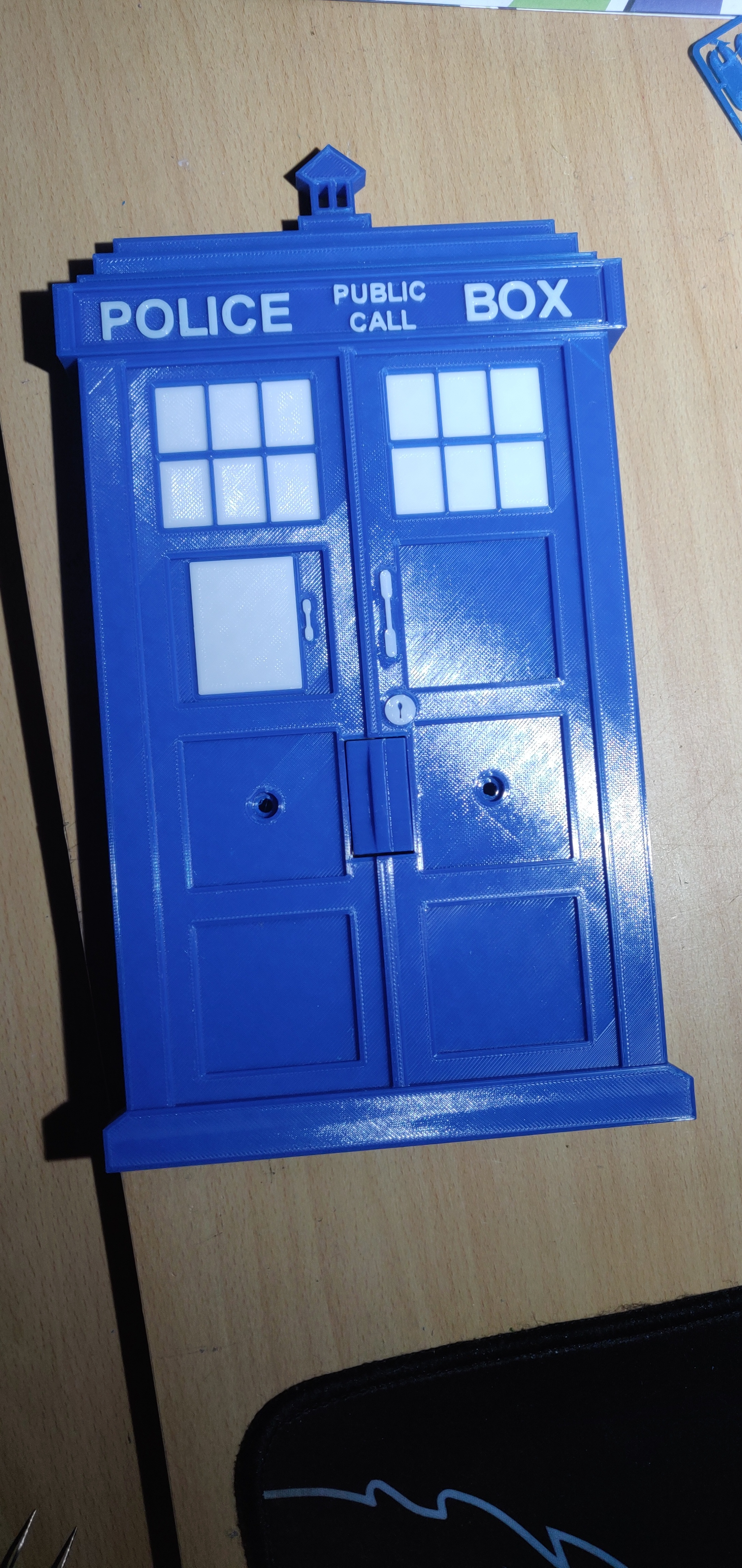 Dr Who Tardis Light Switch Cover UK