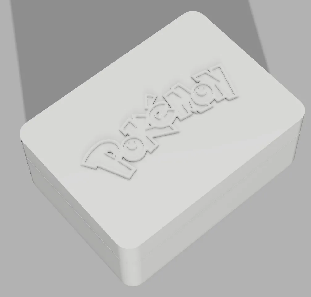 Fichier STL Boîte de rangement pour cartes Pokemon TCG Set 1 🐉・Design  imprimable en 3D à télécharger・Cults