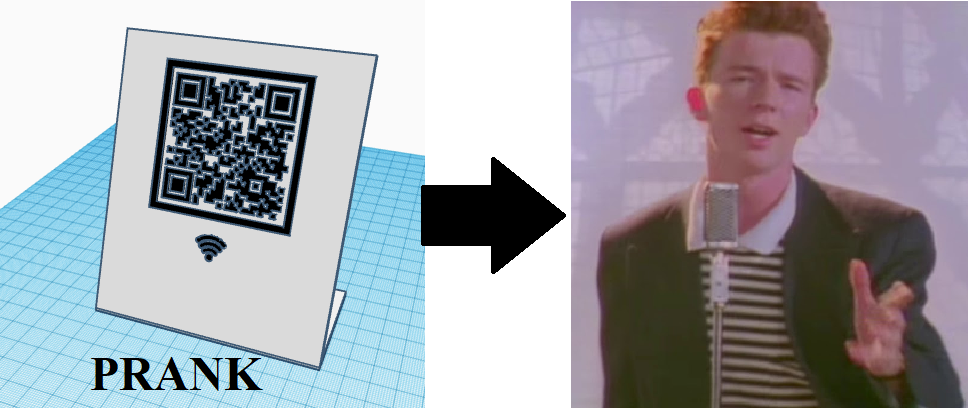 fake QR code