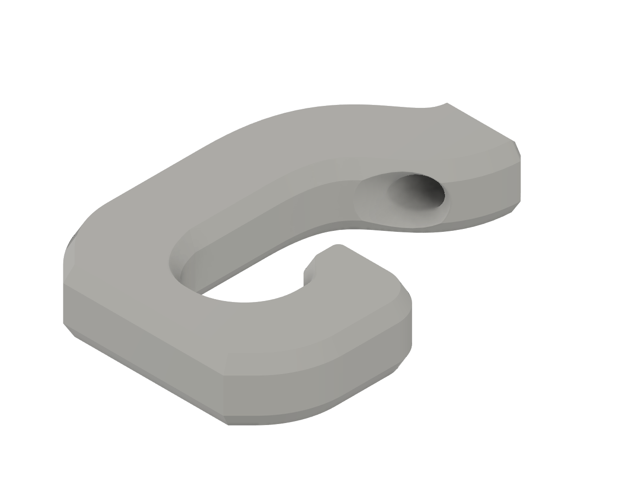 Miniatura 2 do modelo 3D Simple Rope Hook