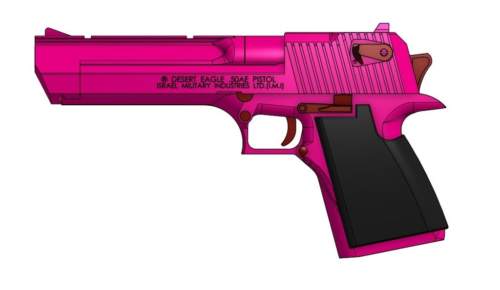Pink Desert Eagle .50AE
