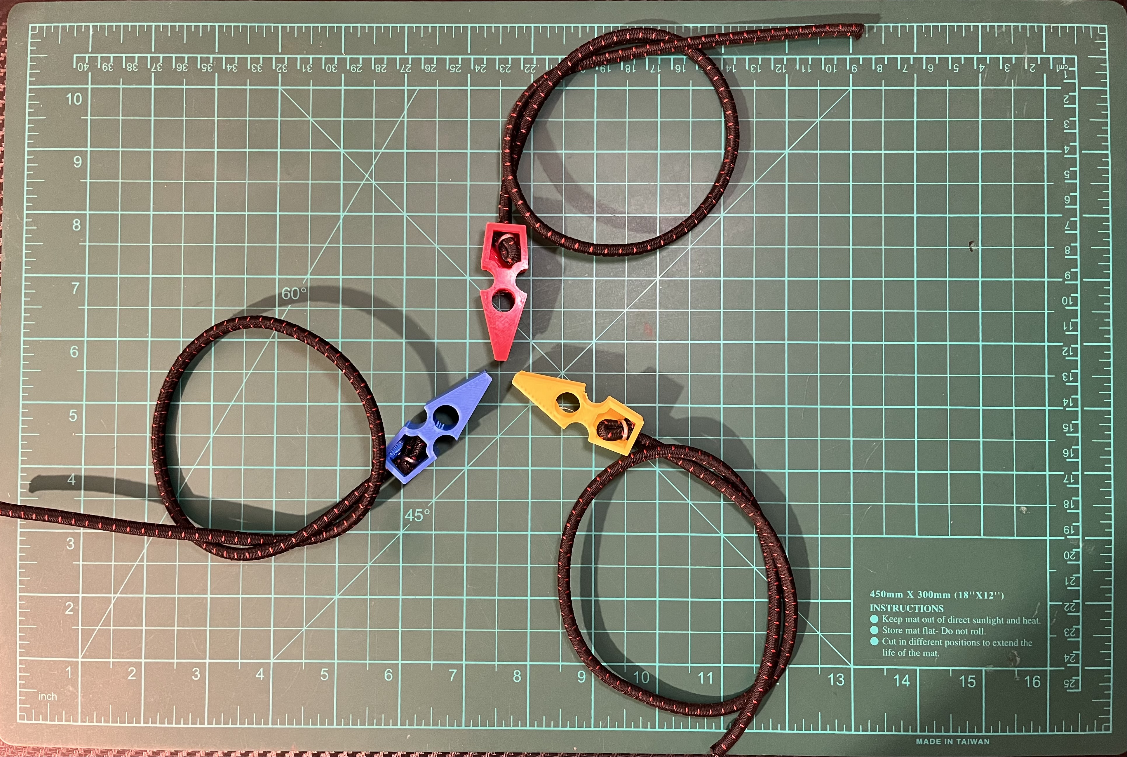Gripper for Elastic Cord.