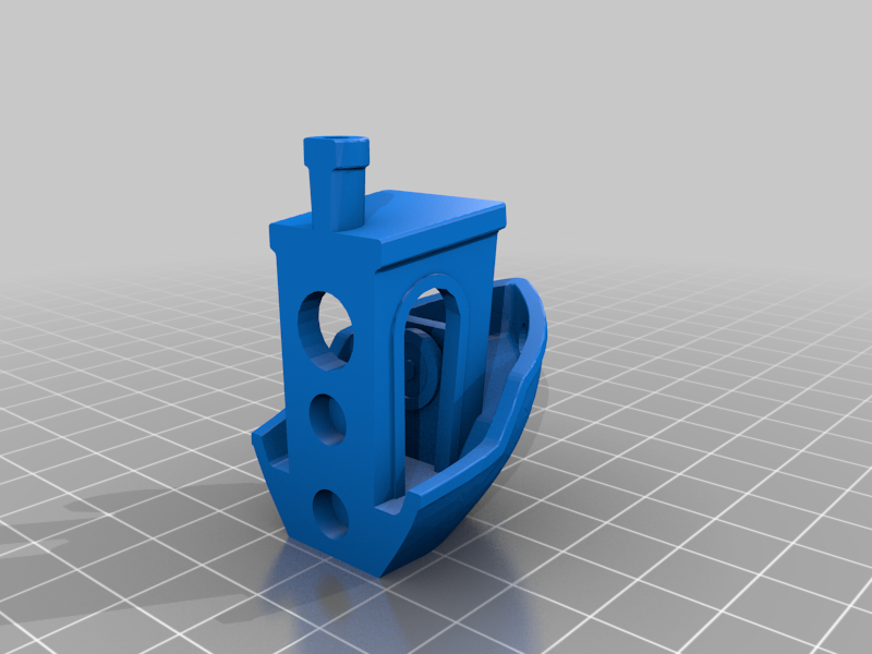 Benchy - Fridge magnet 6x3 magnets