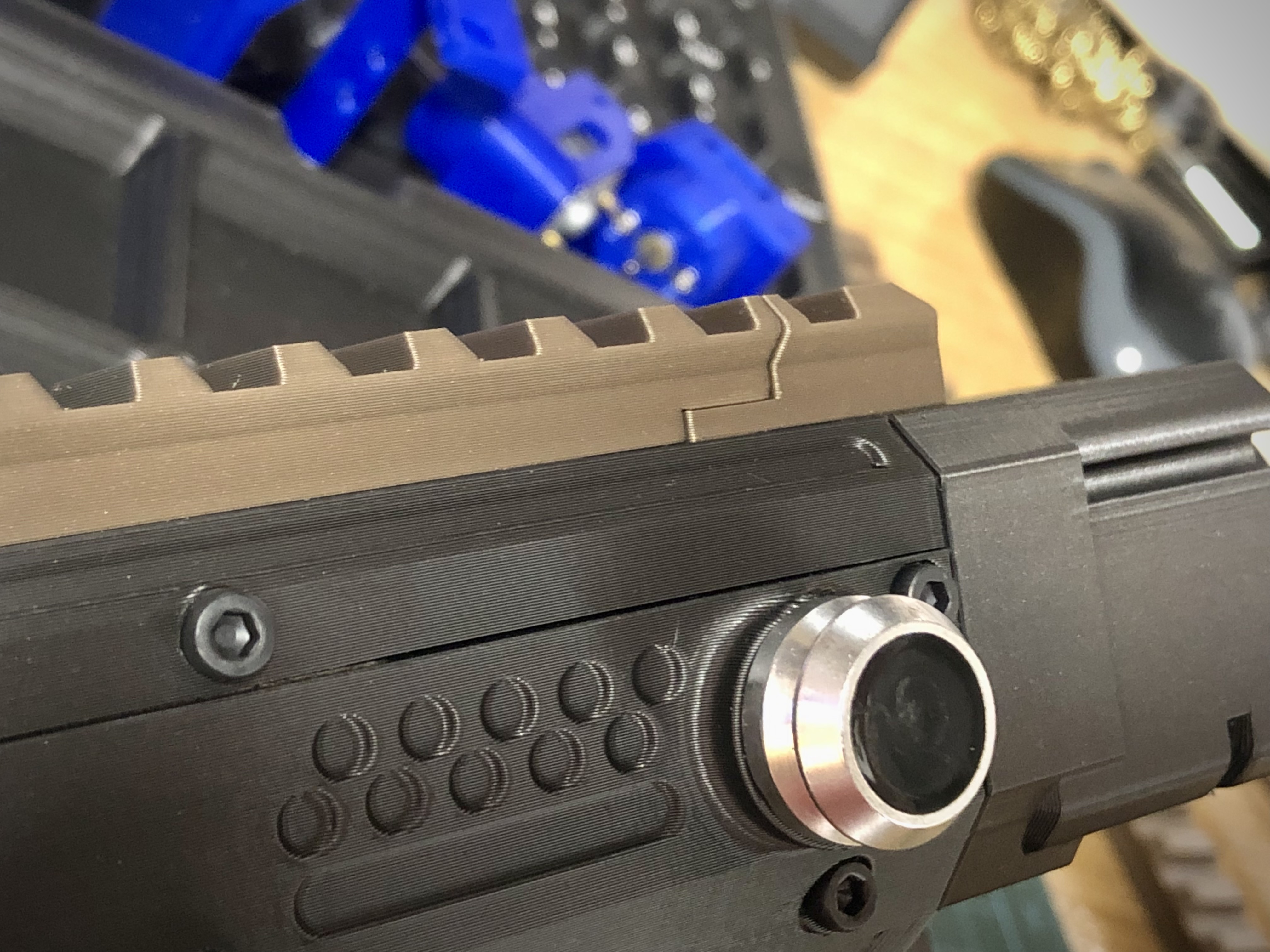 Shirdal Top Rail - 2 Part 3D model thumbnail
