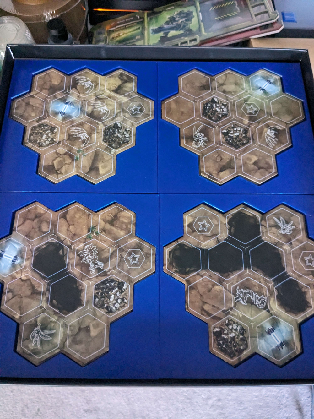 Deep Rock Galactic The Board Game - Hidden Cave Tile Organizers