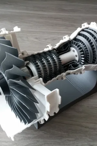 3D Printable Jet Engine by CATIAV5FTW | Download free STL model ...