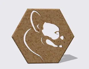 Frenchie coster