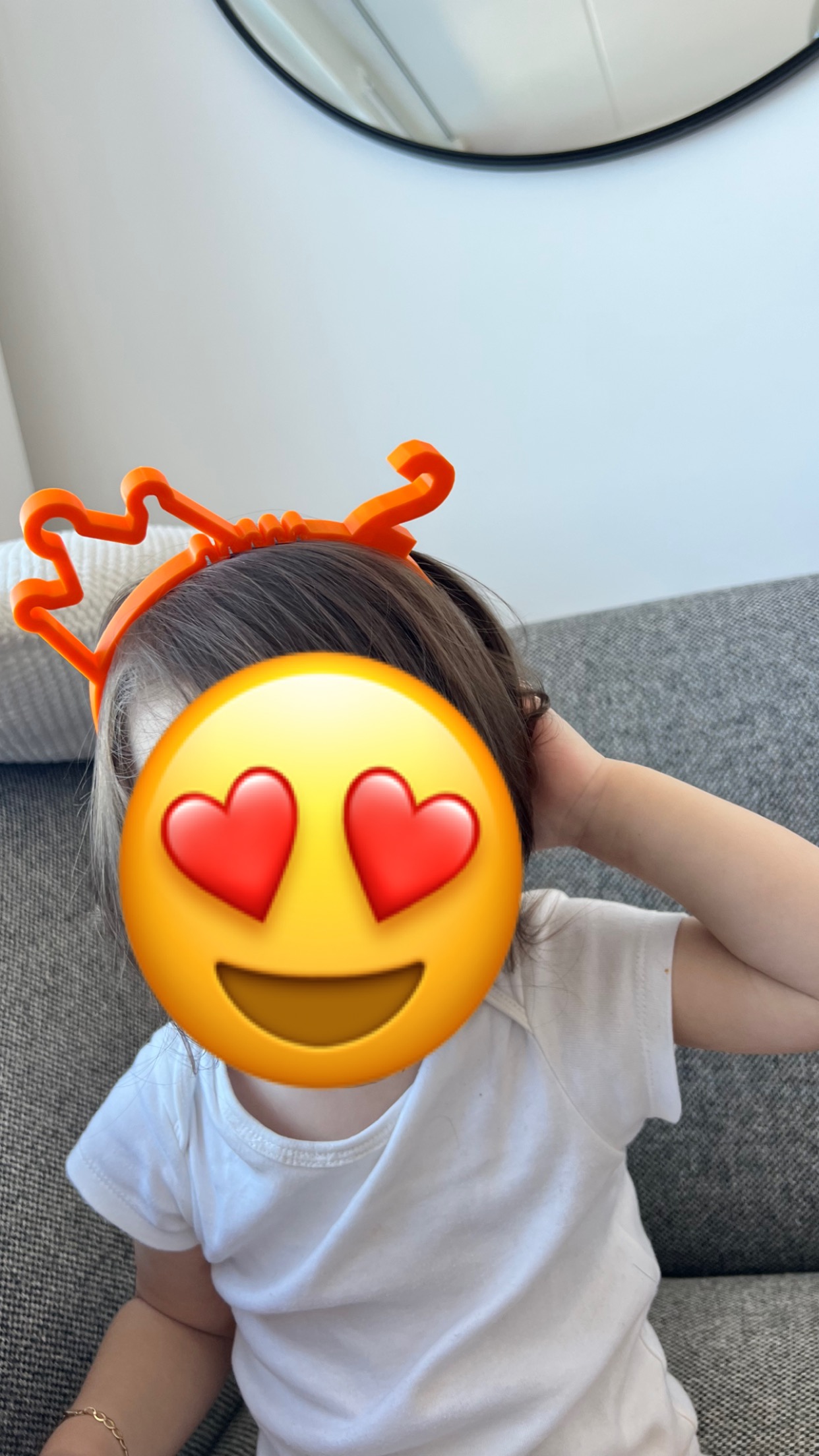 Birthday crown 2 years old