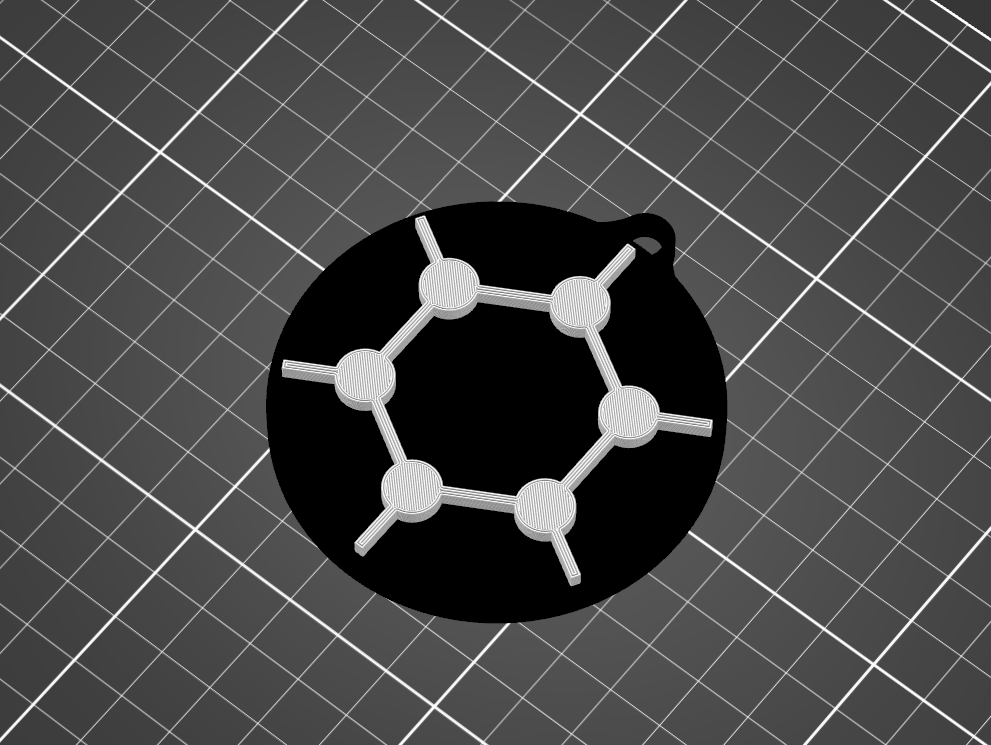 Graphene Keychain