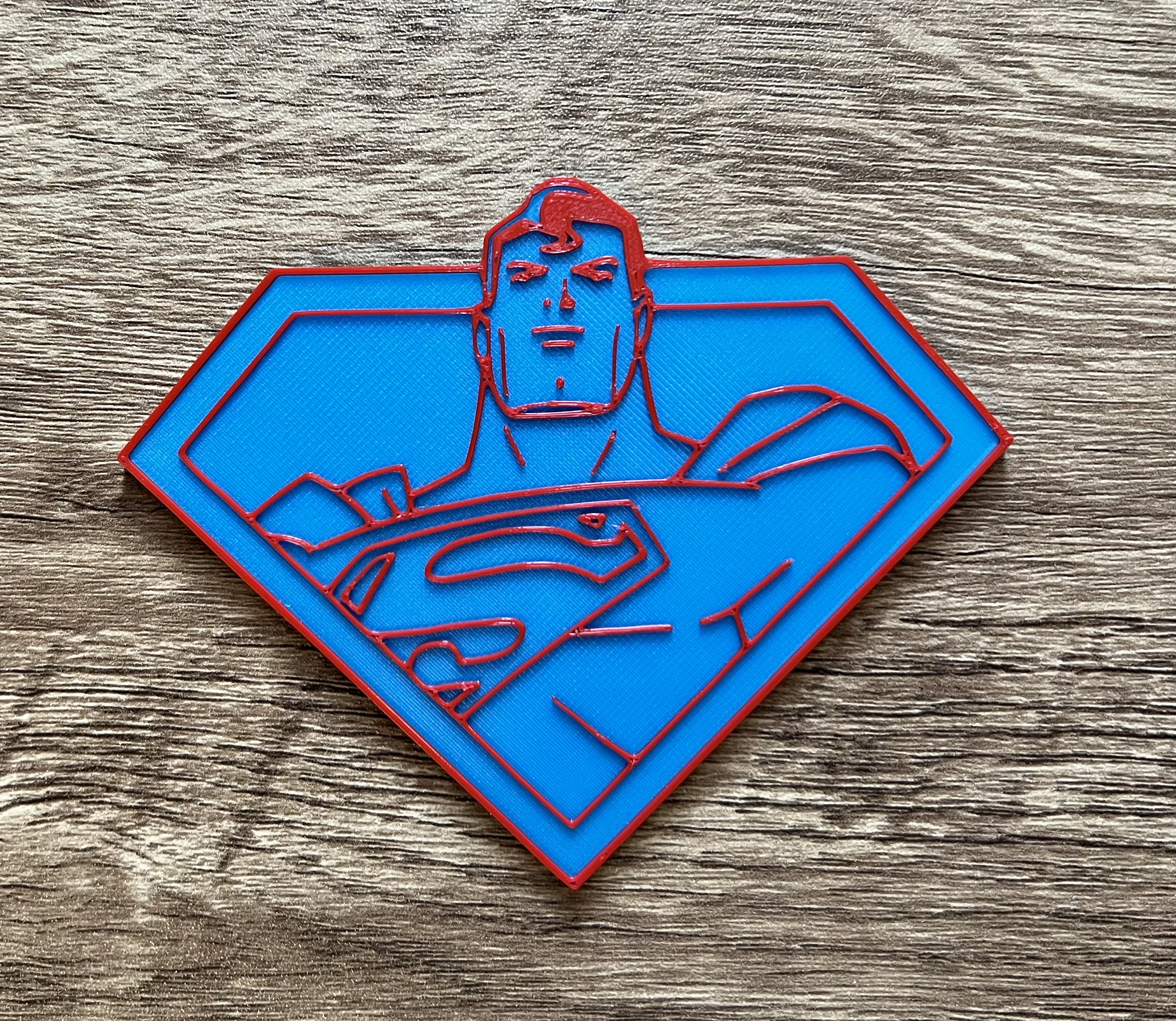 Superman Magnet (8x3mm magnets)