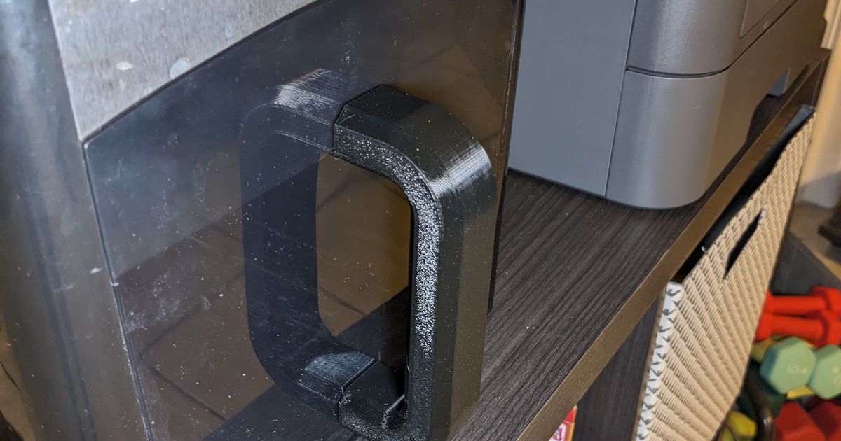 Bin Handle for Staples MailMate Shredder by CdCrockett Download free