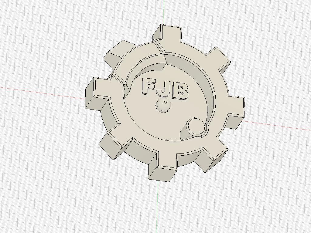 FJB BCG - Hitch Cover By Bob B | Download Free STL Model | Printables.com