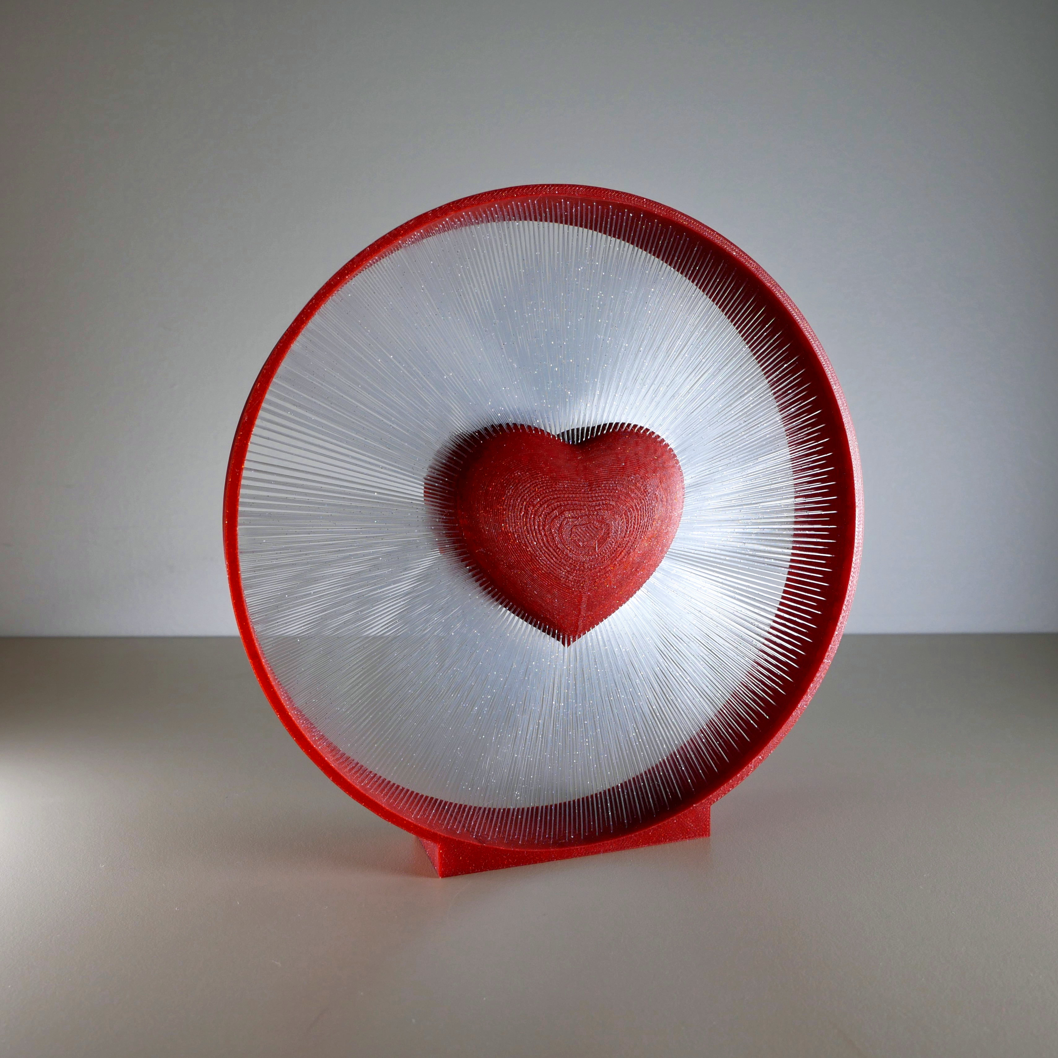 Miniatura 2 do modelo 3D Heart Strings Artwork