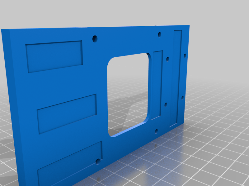 Octoprint Raspberry Pi Mount w/relay & power supply by cluberic