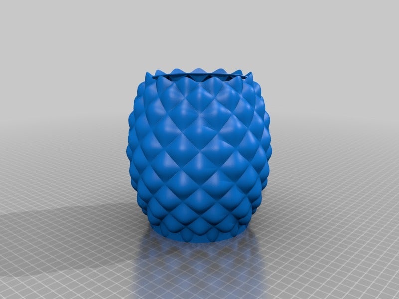 Miniatura 5 do modelo 3D Pineapple planter