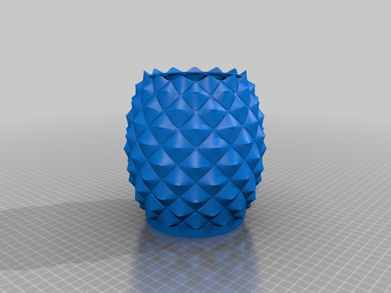 Miniatura 6 do modelo 3D Pineapple planter