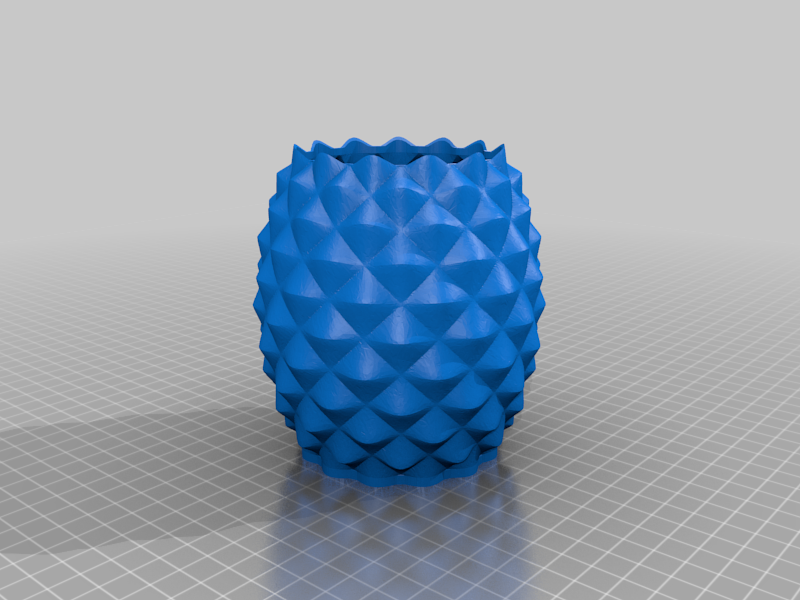 Miniatura 11 do modelo 3D Pineapple planter