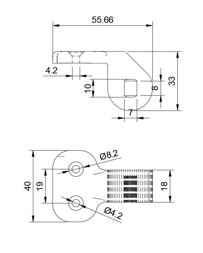 Bemis NextStep2 Toilet Seat Hinge Bracket image 4