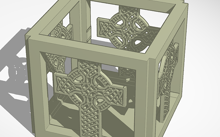 Celtic Cross Lantern
