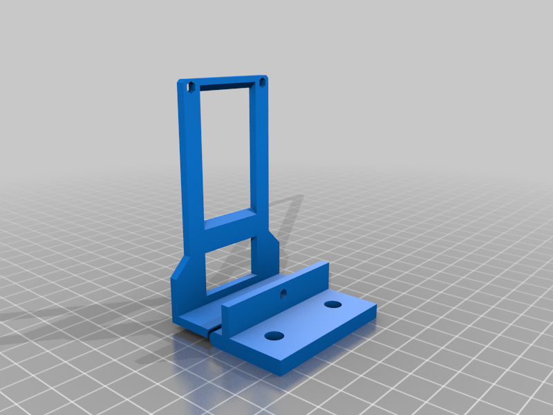 Miniatura 3 do modelo 3D Shape test sample for 3D printer "Motor Holder"