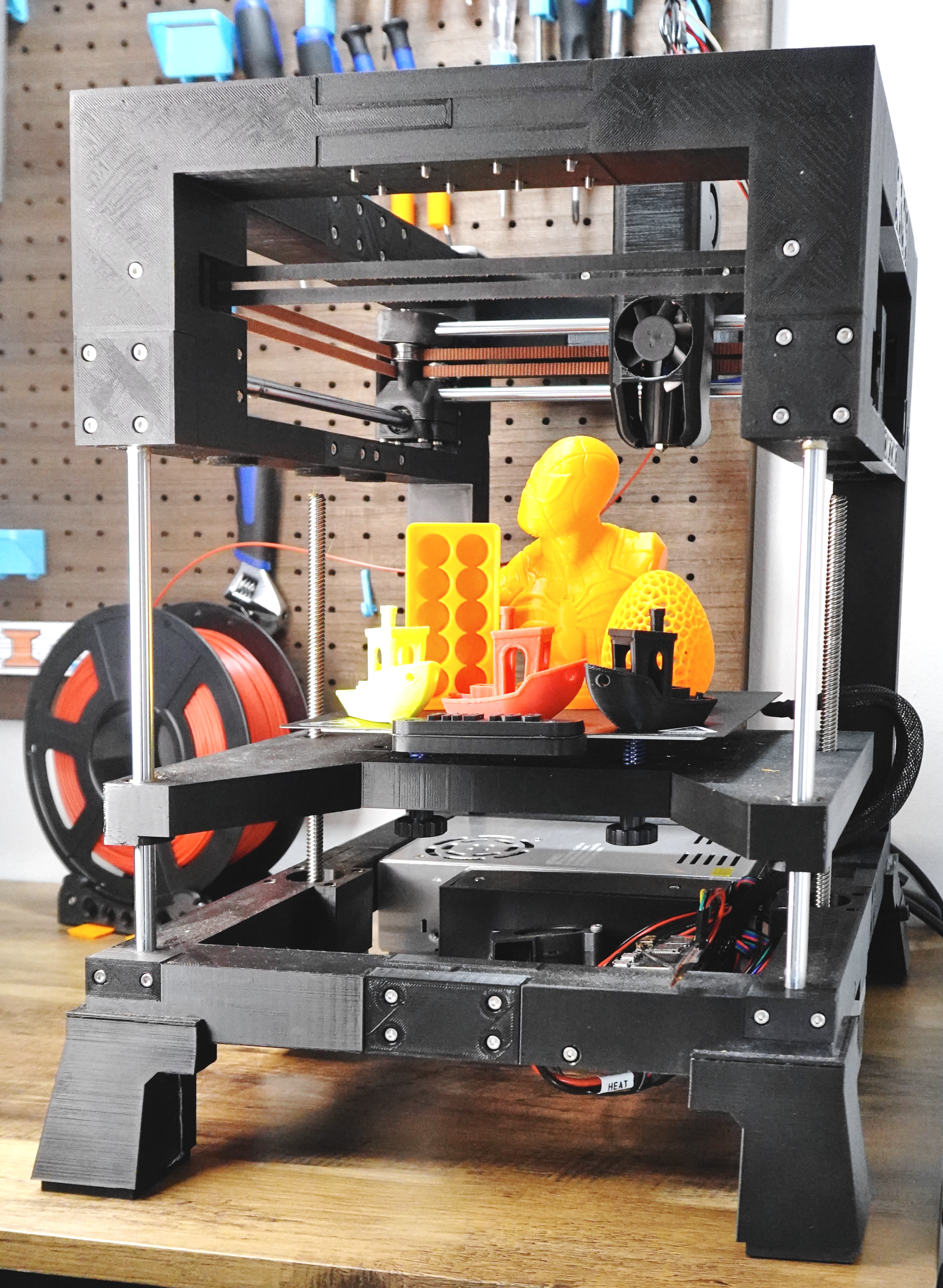 THE 100 v1.1 - The fastest 3D printer based on a printed Frame by Matt The  Printing Nerd, Download free STL model