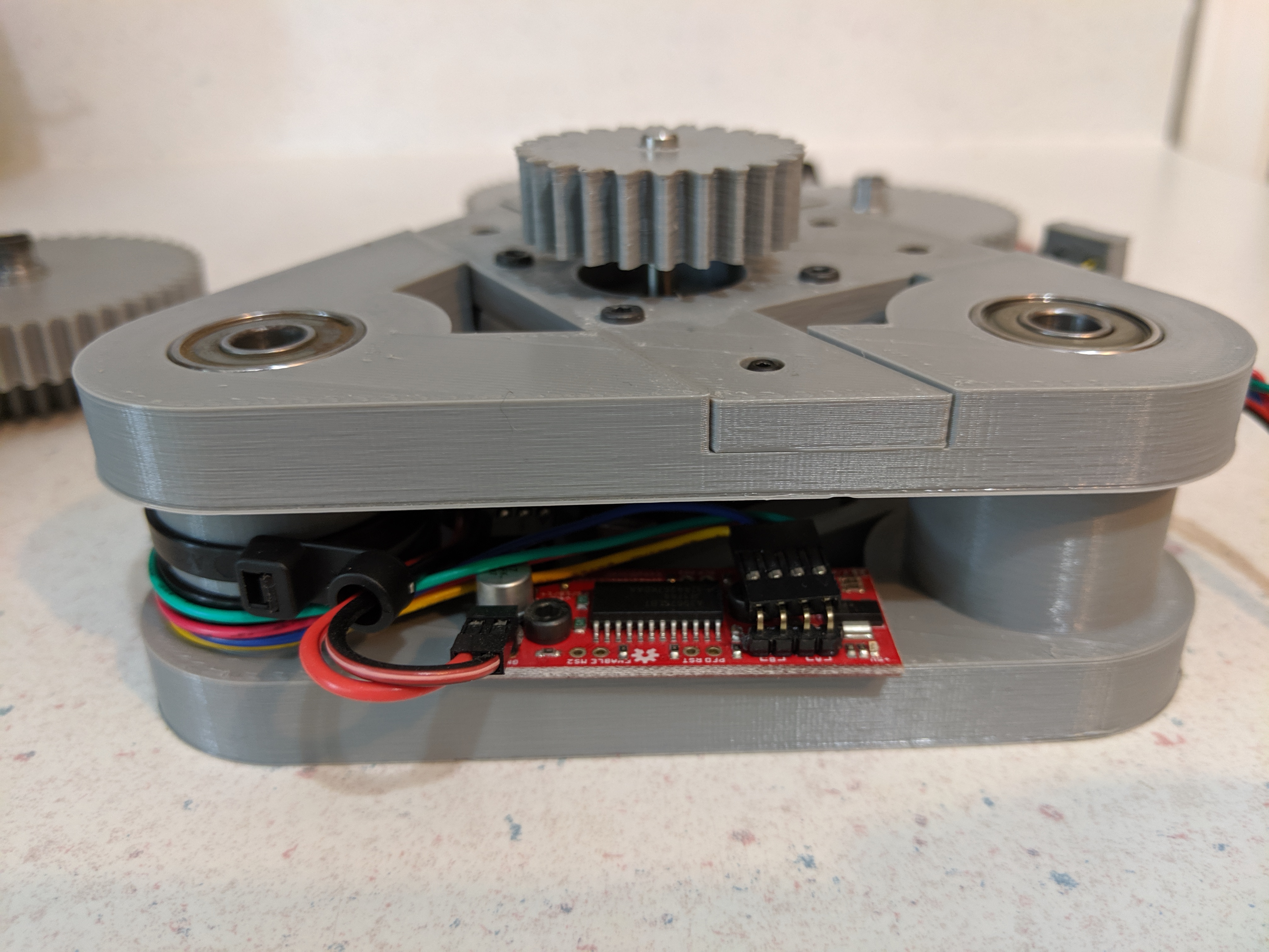 Miniatura 4 do modelo 3D Servo Mount Planetary Gear System