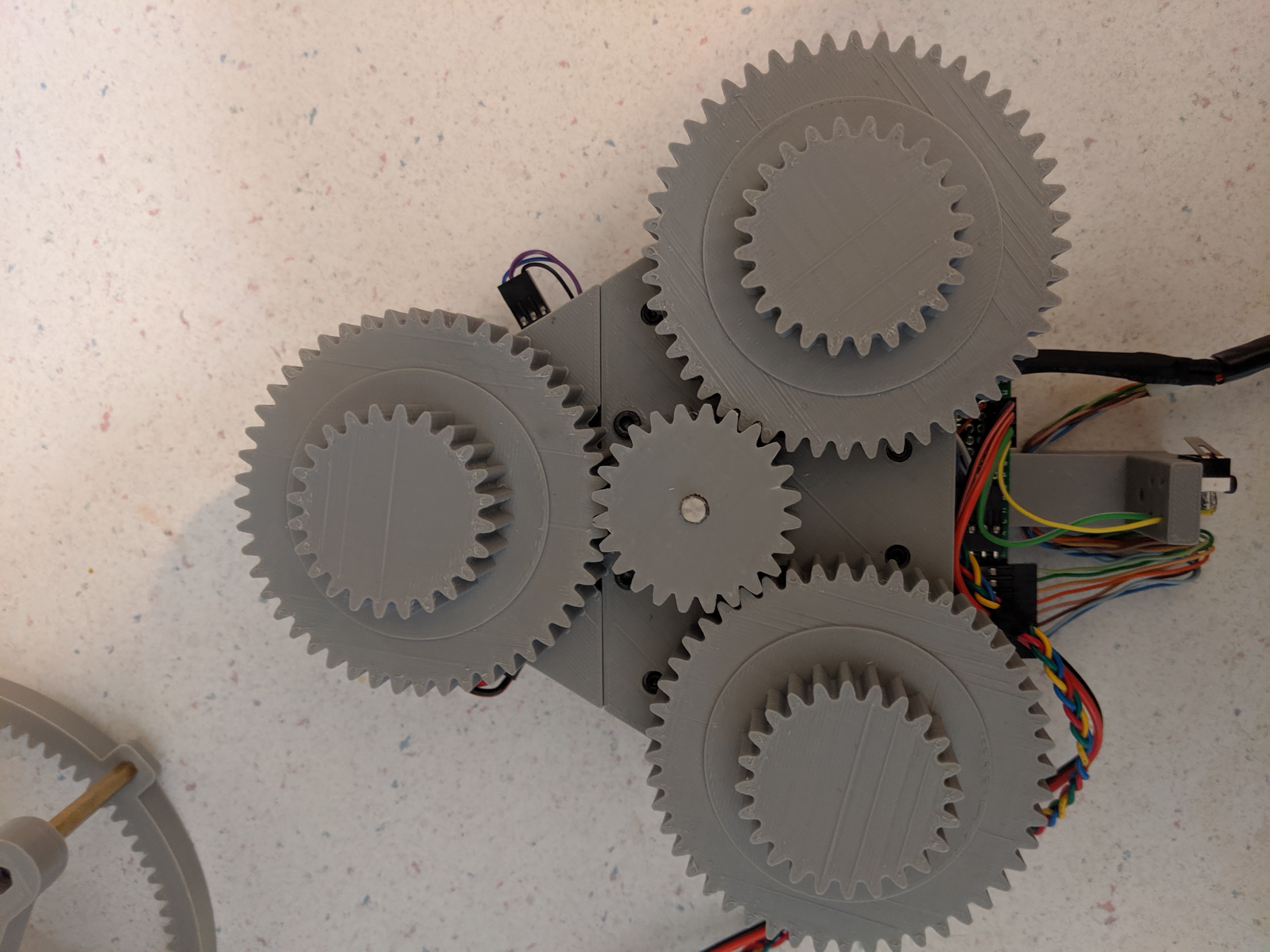 Miniatura 7 do modelo 3D Servo Mount Planetary Gear System