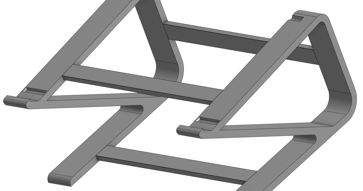 Framework 13 Laptop Stand by M4dMike | Download free STL model ...