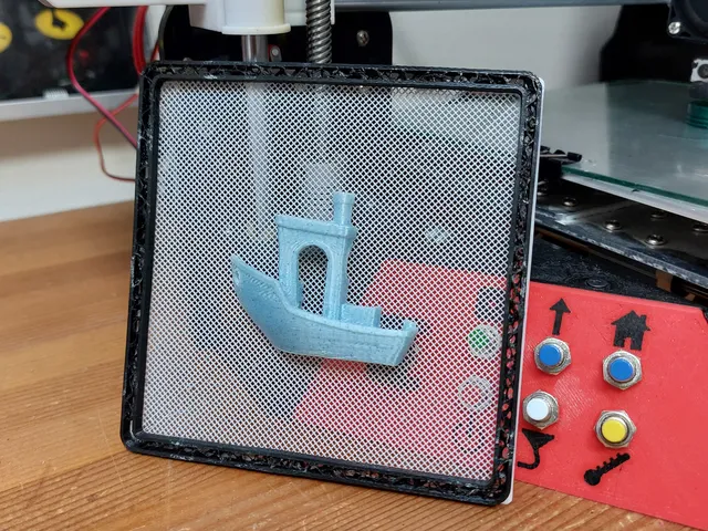 3D benchy wall art