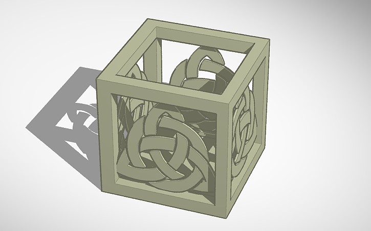Celtic Knot Lantern D