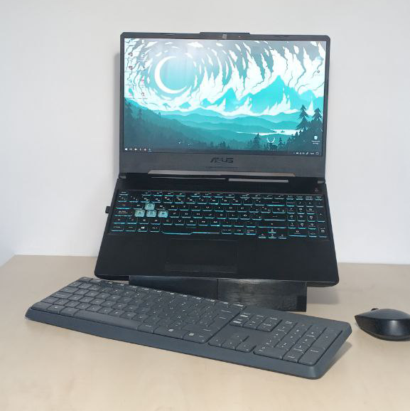 Sturdy laptop stand by davidlagog Download free STL model