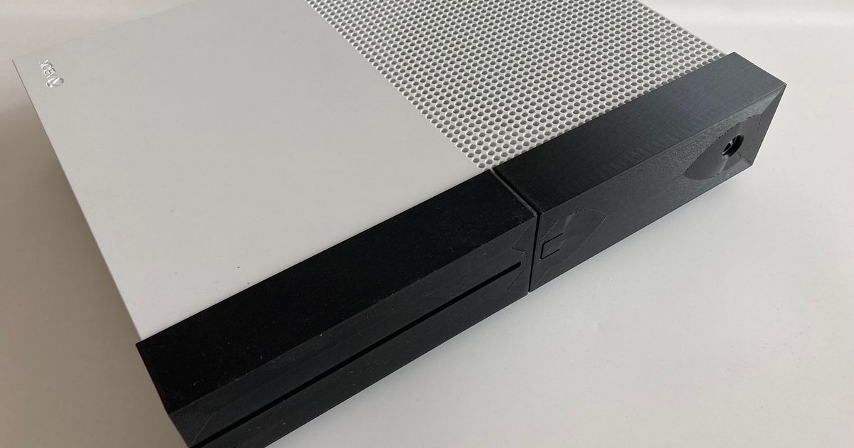 Xbox One S Cover by Brasa Download free STL model