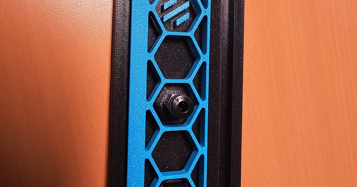 Voron 2.4 exhaust cover CAN PG7 M10 bowden remix with logo by chal