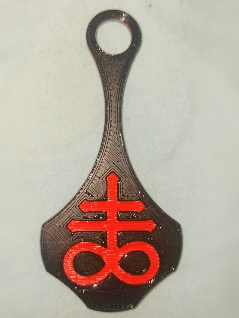 Leviathan cross keychain by MORON | Download free STL model ...