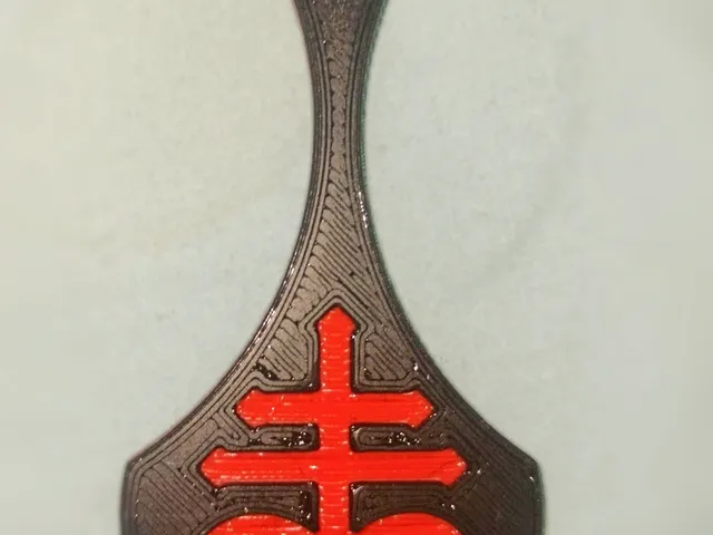 Leviathan cross keychain