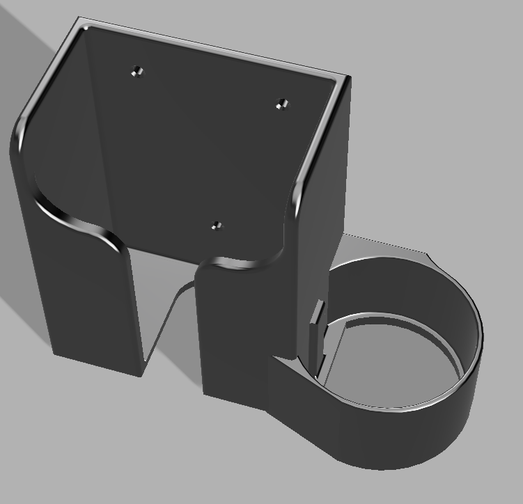 Volkswagen Car Charger Wall Mount by domi1999 Download free STL model