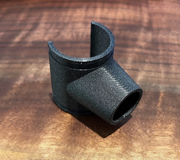 Wire shelf support filament holder by dsharlet Download free STL