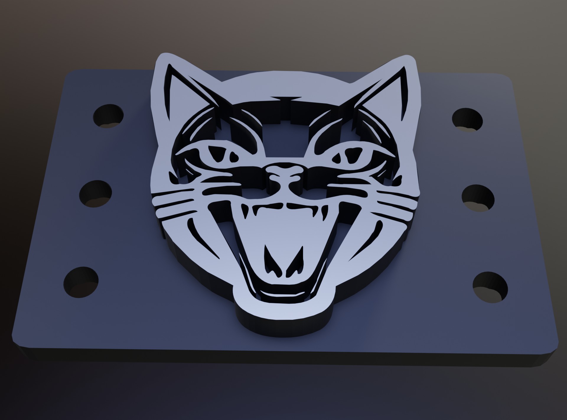 Hat Band Cell Screaming Cat