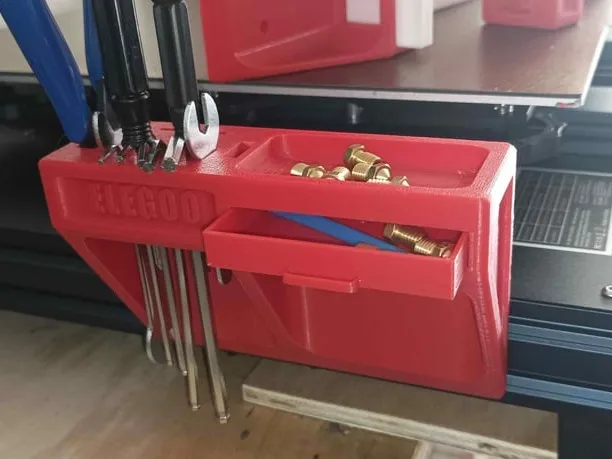 ELEGOO Neptune 3 Plus Tools rack may fit others.