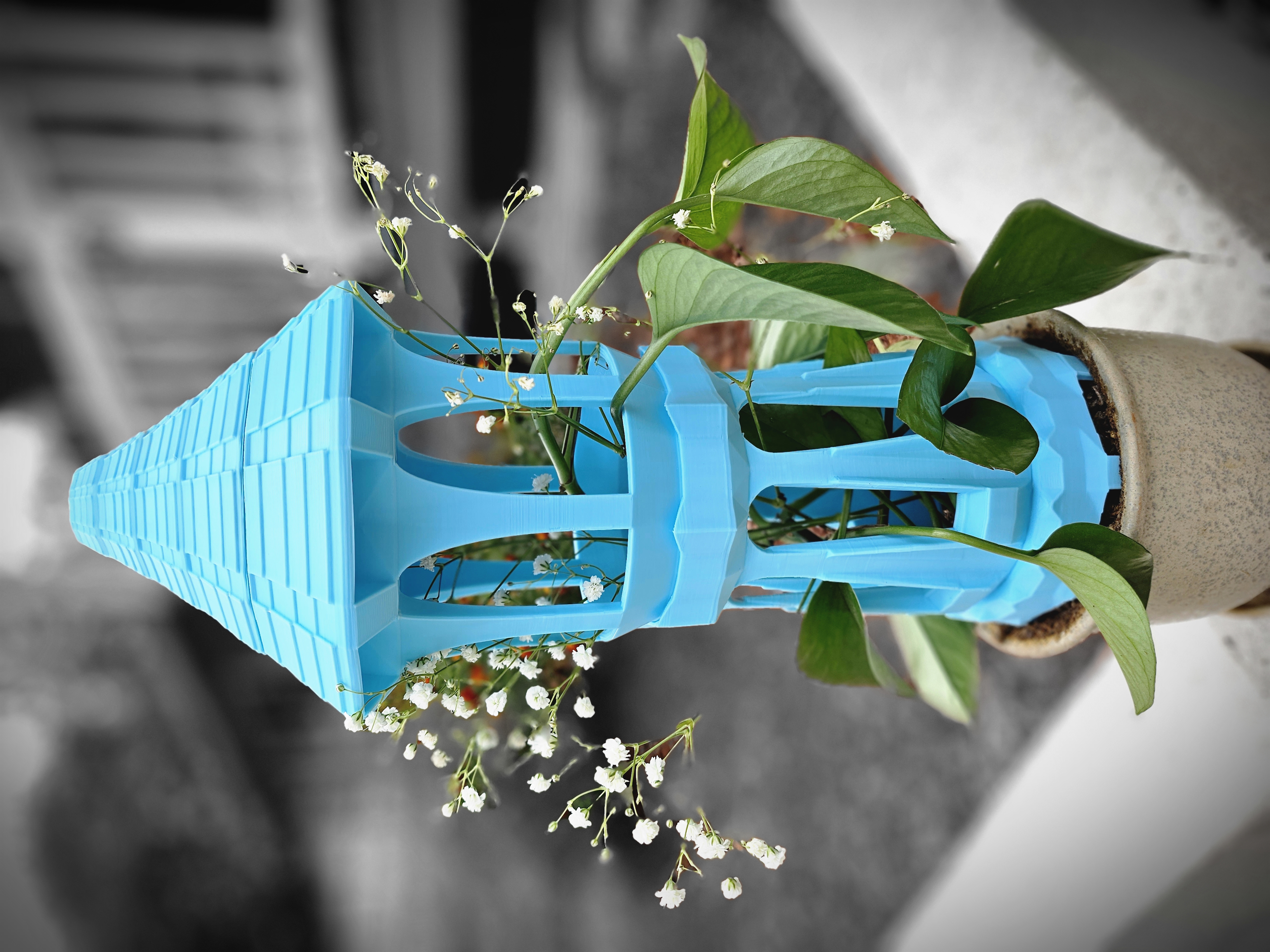 Fantasy Flower Tower - Modular Plant Support System