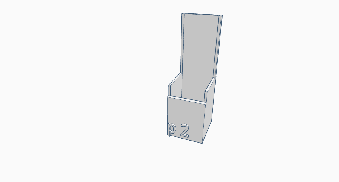 1 slot wii remote stand marked for player1 and 2 by D4Pick1eB0i ...