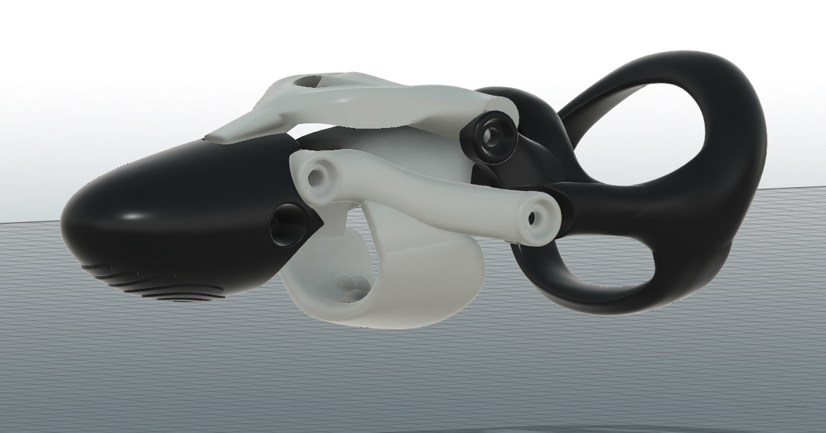 BioMech Finger Prosthesis (Index Right Hand) by Maximilium XYZ