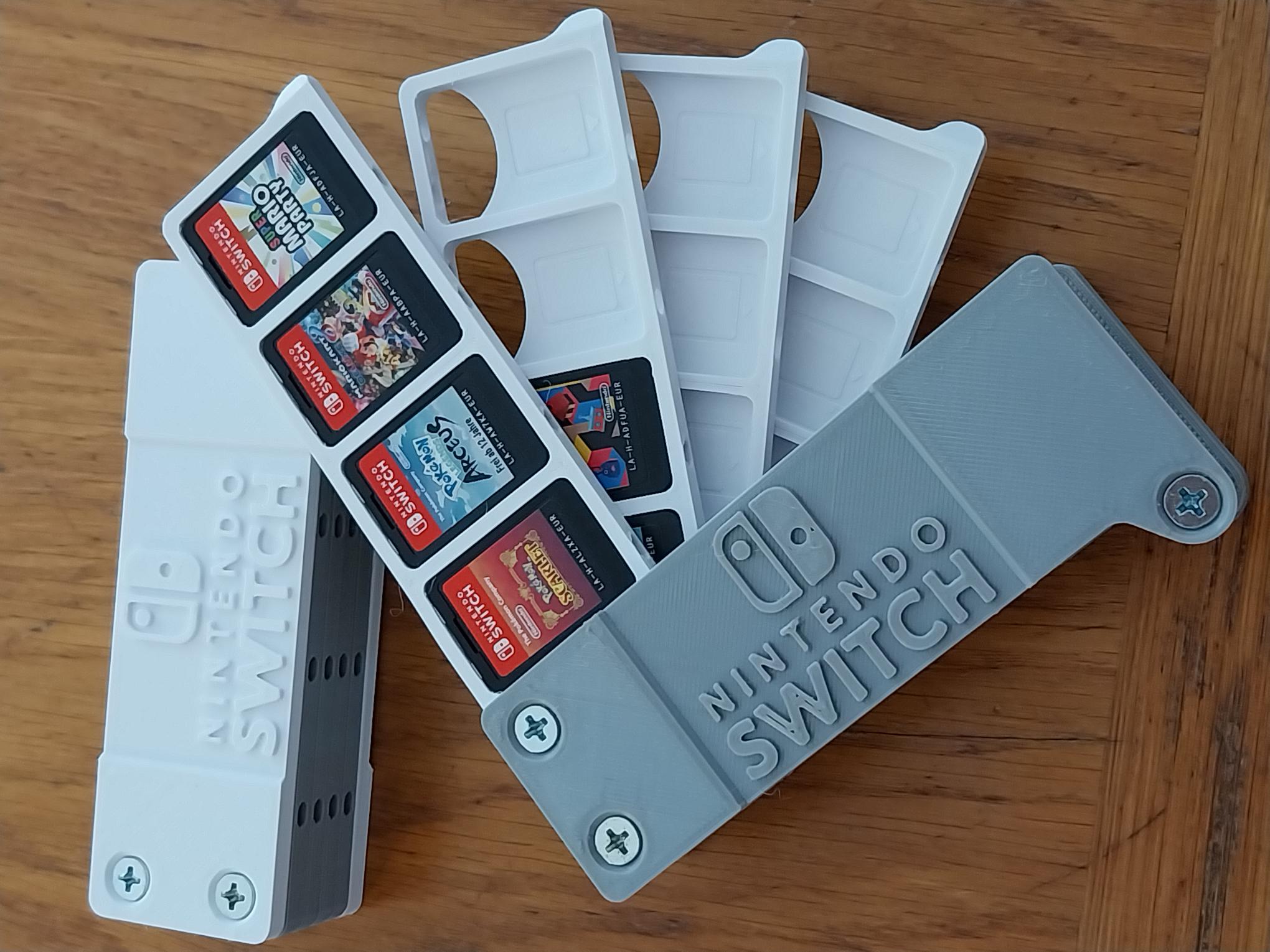 Switch cards storage case
