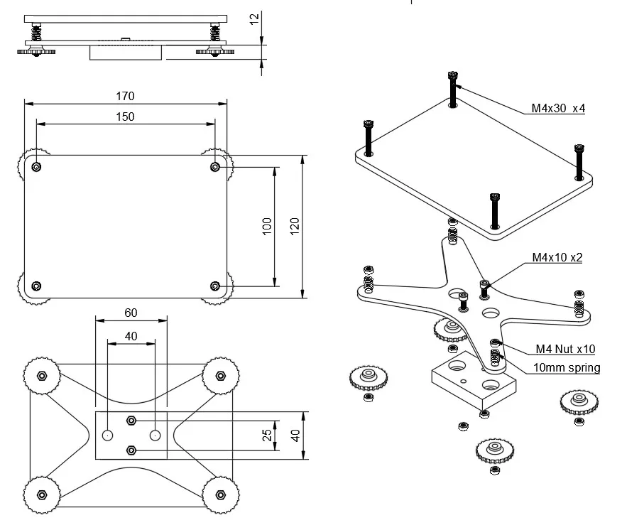 LV TABLE 3D model